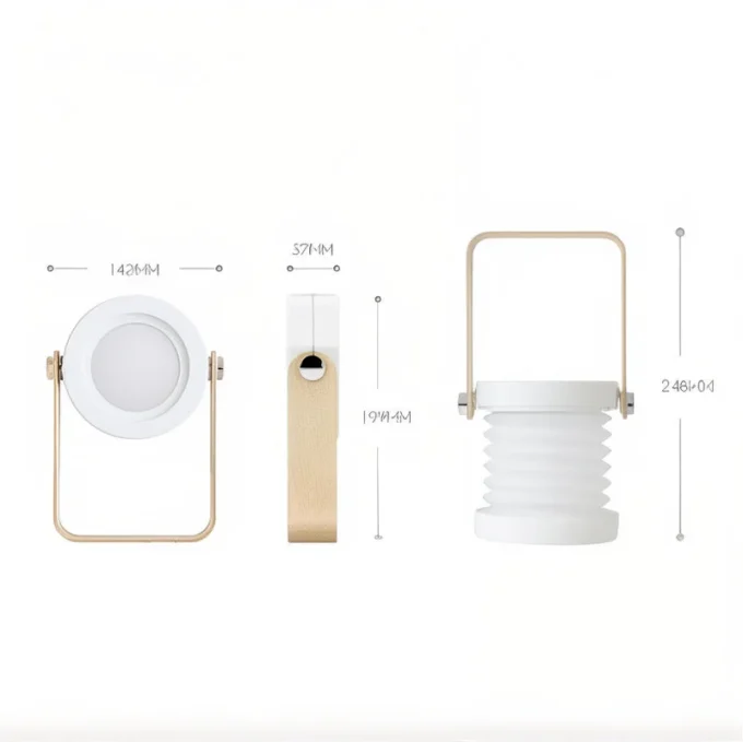 SlideGlow – Collapsible LED Lamp , Portable & Stylish Lighting - Image 16